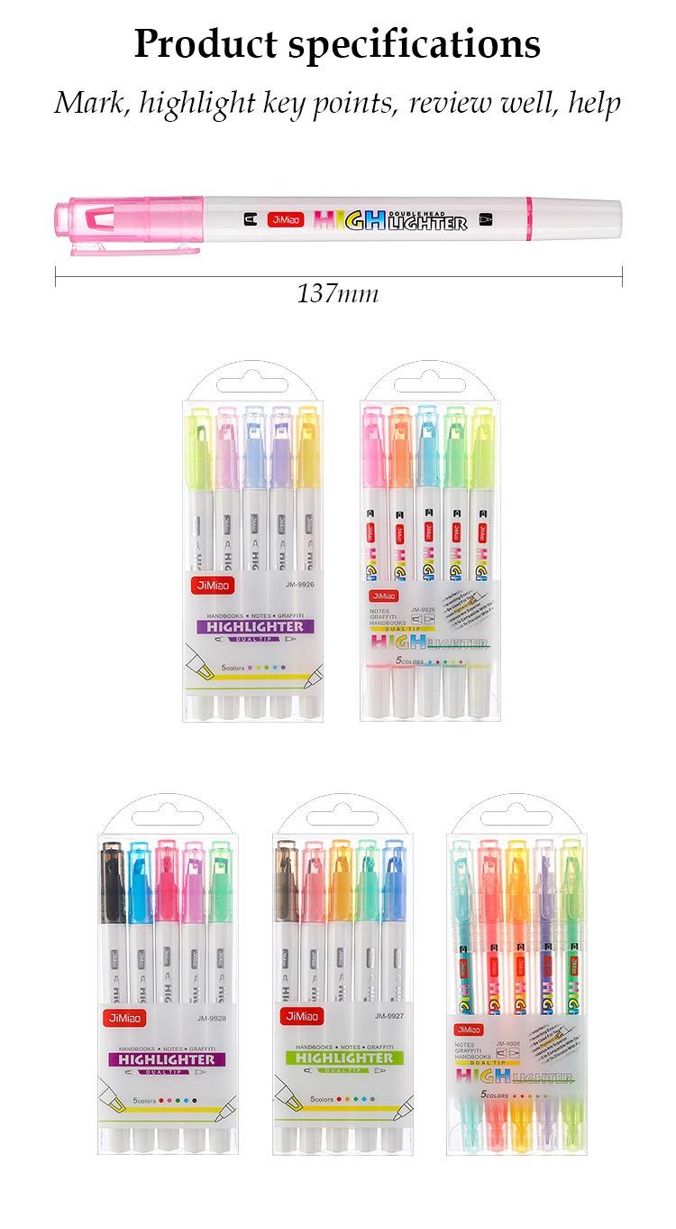 product specifications-5 Pcs Coloring Marker Pen 