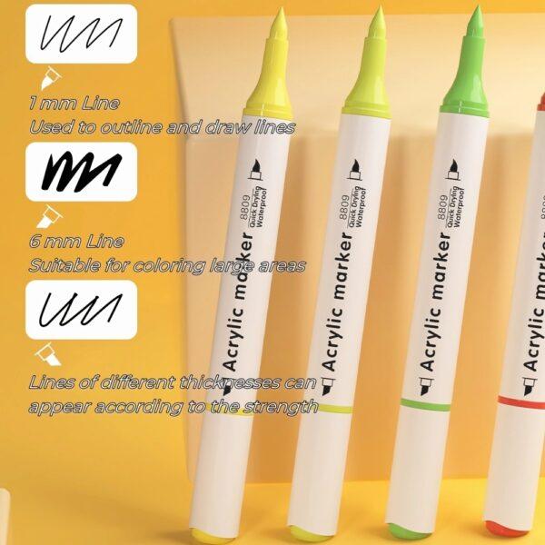 Double Headed Children'S Painting Pen