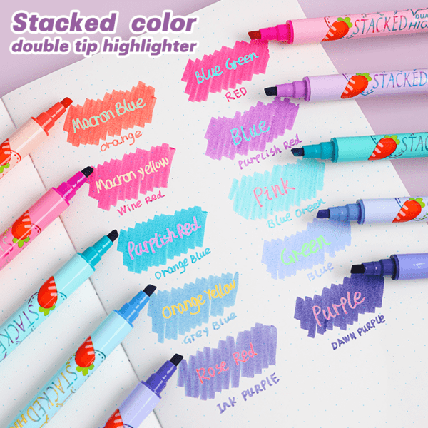 Double-headed Acrylic Markers Set