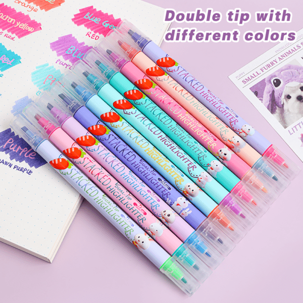 Double-headed Acrylic Markers Set