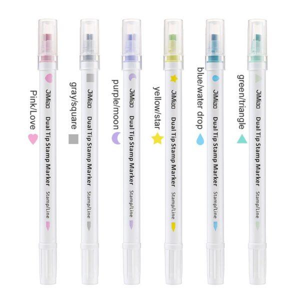 Stamp Coloring Marker Pen