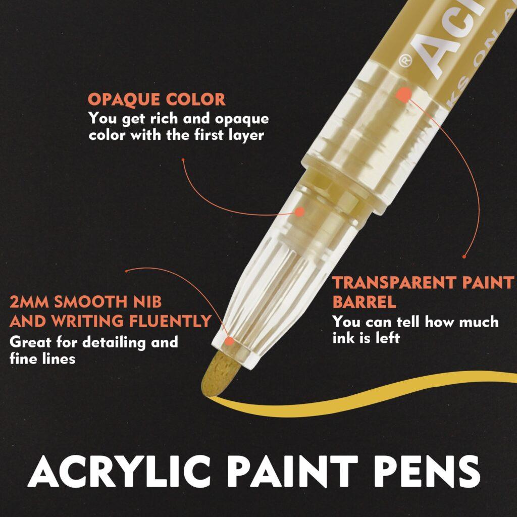 Acrylic Marker Pen Set Model Coloring Pen