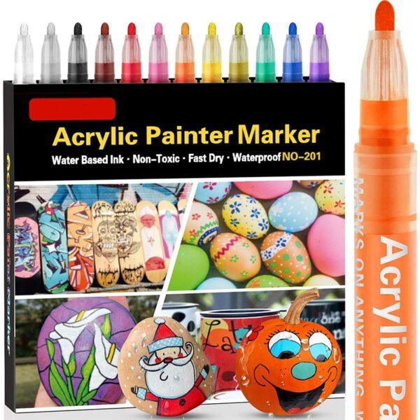 Acrylic Marker Pen Set Model Coloring Pen