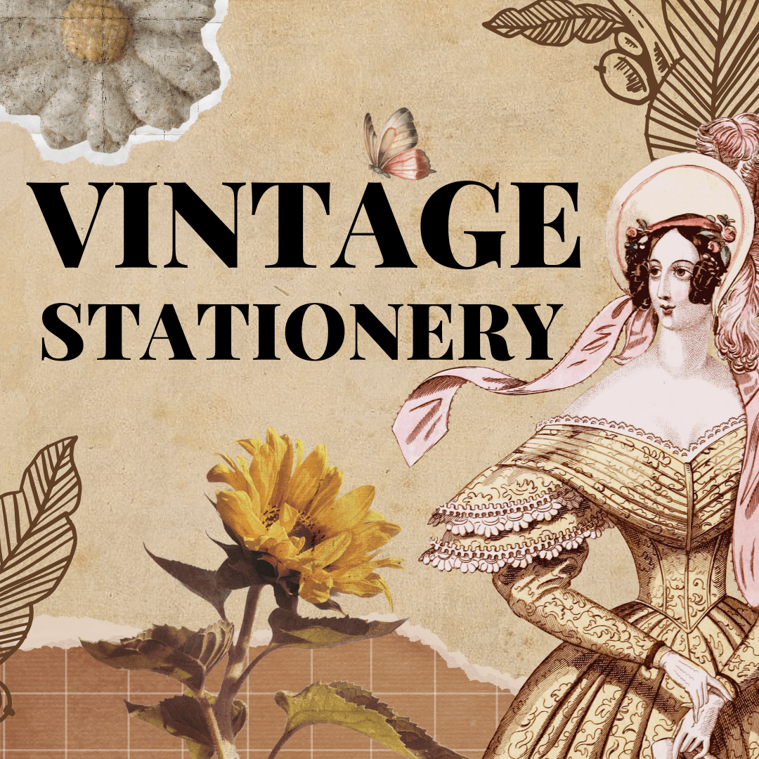 Vintage stationery