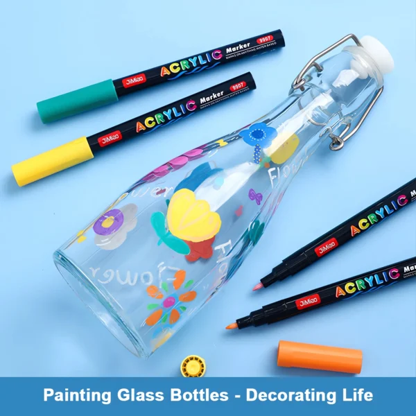 Acrylic Coloring Marker Pens Set 0.7mm