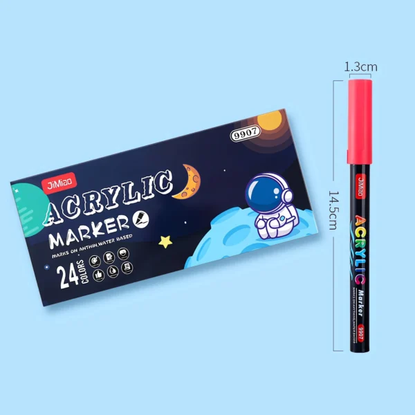 Acrylic Coloring Marker Pens Set 0.7mm