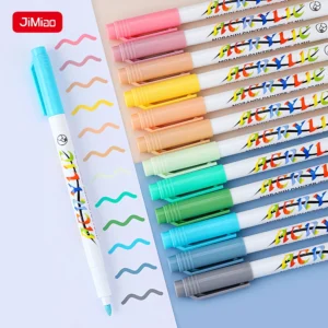 Acrylic Marker Pens Set Morandi Colors Waterproof