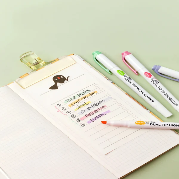 Double Ended Color Changing Highlighter Pen