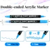 Double Tip Acrylic Marker Pens for Crafts