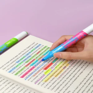 Double ended Fluorescent Color Stacking Marker
