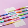 Double ended Fluorescent Color Stacking Marker