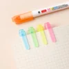 Double headed visible window highlighter pens