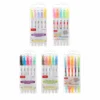Double headed visible window highlighter pens