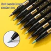 Soft Head Metallic Marker Pens Waterproof