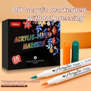 Soft-headed Acrylic Marker Pens Set