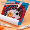 Soft-headed Acrylic Marker Pens Set