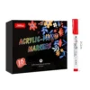 Soft-headed Acrylic Marker Pens Set