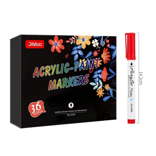 Soft-headed Acrylic Marker Pens Set