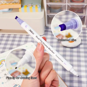 Stamp Coloring Marker Pens Set