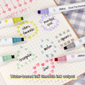Stamp Coloring Marker Pens Set