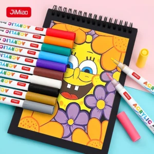 Valve Acrylic Coloring Marker Pens Set
