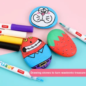 Valve Acrylic Coloring Marker Pens Set
