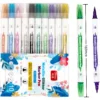 Metallic Coloring Marker Pens Set