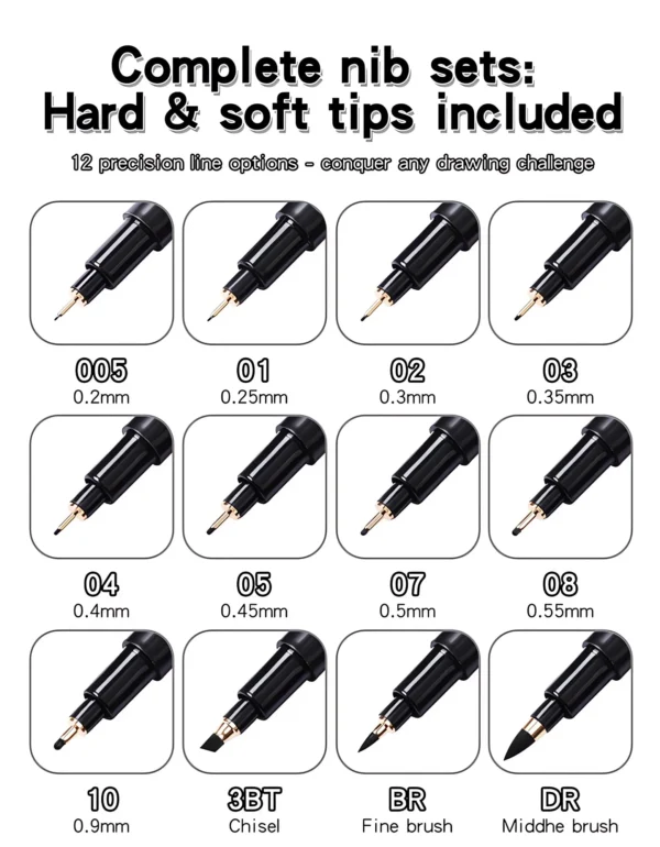 Collector's Gold Needle Tube Pen-07
