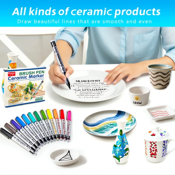 Direct Liquid Ceramic Pen Set-18