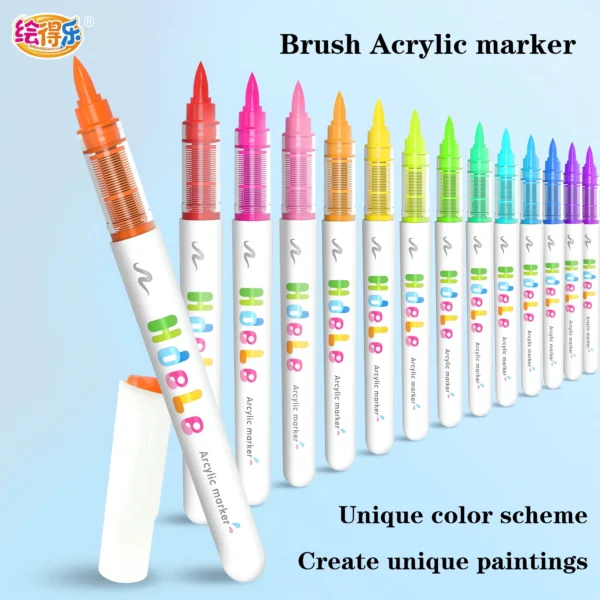 Direct liquid soft-tip acrylic marker-22