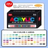 Double-headed direct-flow single-color acrylic pen set-29