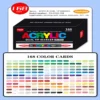 Double-headed direct-flow single-color acrylic pen set-31