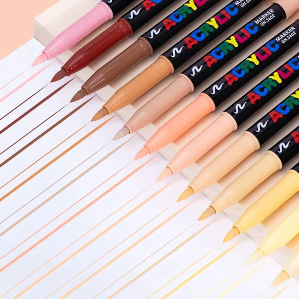 Skin tone acrylic marker pen-04
