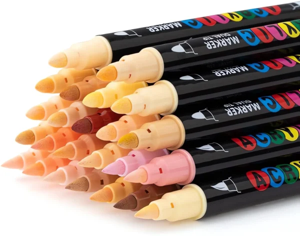 Skin tone acrylic marker pen-07