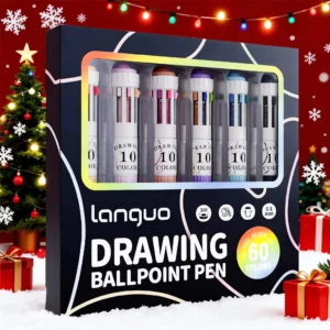 10-in-1-Multicolor-Ballpoint-Pen-Set-0.8mm-Fine-09